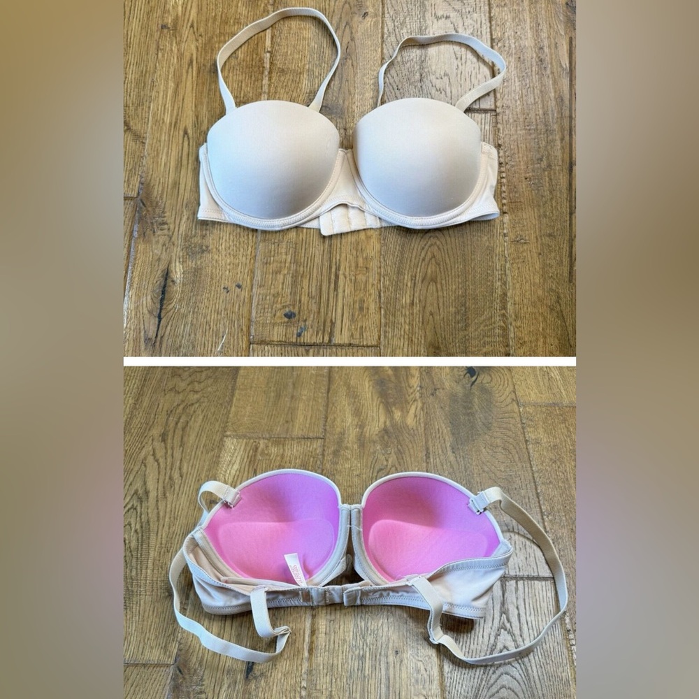 nude (straps removable) 34C Victoria Secret